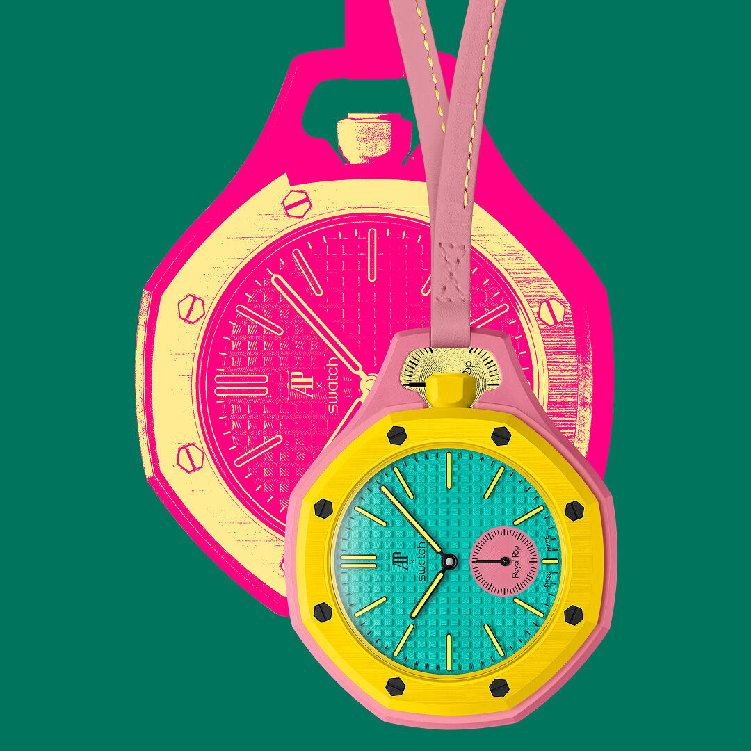 Pop Art-illustratie van de Royal Pop-collectie